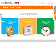 Tablet Screenshot of entero.pl